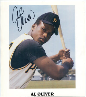 Al Oliver Autographed 8x10 Photo