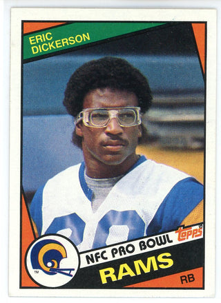 Eric Dickerson 1984 Topps Rookie Card #280