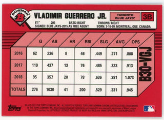 Vladimir Guerrero Jr 2019 Topps Bowman 30th Anniversary Silver #B30-VGJ Card
