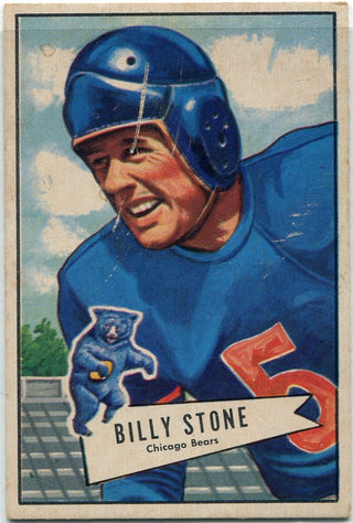 Billy Stone 1952 Bowman Card #88