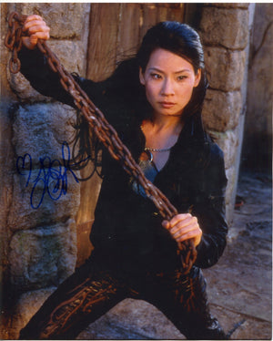 Lucy Liu Autographed 8x10 Photo