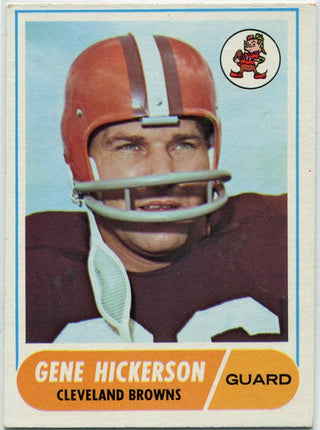Gene Hickerson 1968 Topps Card #76