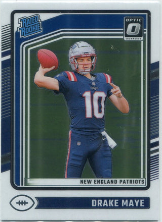 Drake Maye 2024 Panini Donruss Optic Rated Rookie RC #229