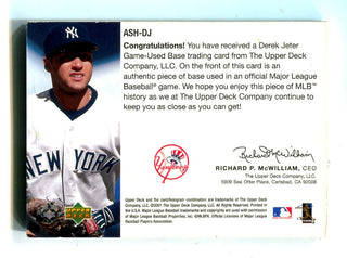 Derek Jeter 2001 Upper Deck All-Star Heroes Base Card 1125/2000