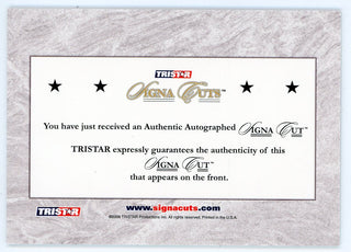 John Montefusco Autographed 2008 Tristar Signa Cuts