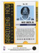 Nick Smith Jr. 2023-24 Panini Hoops Arriving Now #20