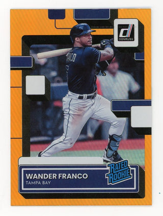 Wander Franco 2022 Panini Orange Donruss #34 Card