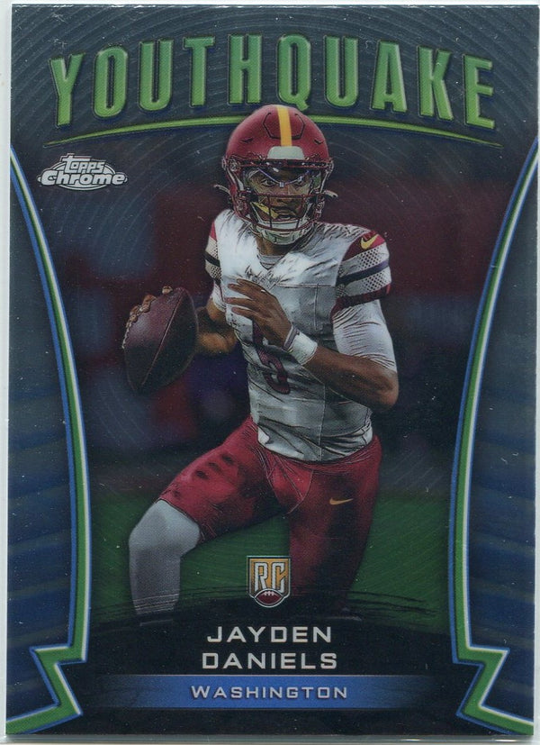Jayden Daniels 2024 Topps Chrome Youthquake RC #Y-3