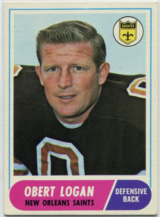 Obert Logan 1968 Topps Card #4