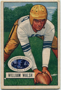 William Walsh 1951 Bowman Card #23