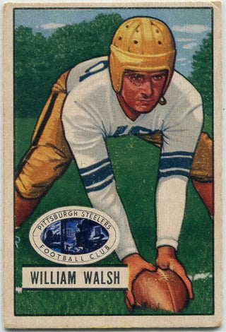 William Walsh 1951 Bowman Card #23