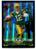 Aaron Rodgers 2013 Topps Chrome Black Refractor #150 Card /299