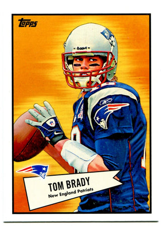 Topps Tom Brady 2010 Illustration Card