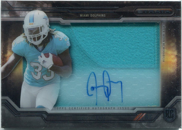 Jay Ajayi 2015 Topps Strata Clear Cut Jersey/Autographed RC #CCAP-JA