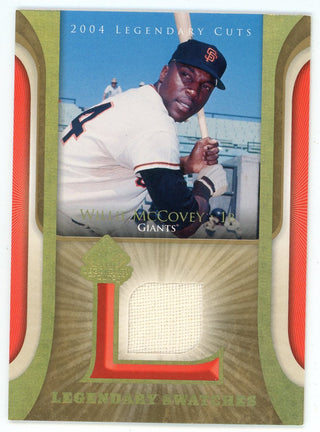 Willie McCovey 2004 Upper Deck Legendary Swatches Patch Relic #LSW-WM