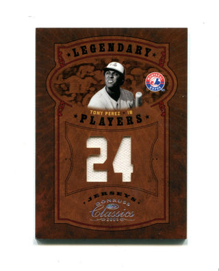 Tony Perez 2005 Donruss Legendary Players #LP-45 04/24 Card