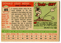 Don Mossi 1955 Topps #201 Card