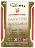 Willie McCovey 2004 Upper Deck Legendary Swatches Patch Relic #LSW-WM