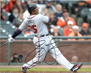 Andruw Jones Autographed 8x10 Baseball Photo