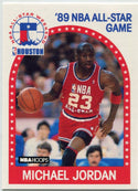 Michael Jordan 1989 - 1990 Hoops All-Star Card #21