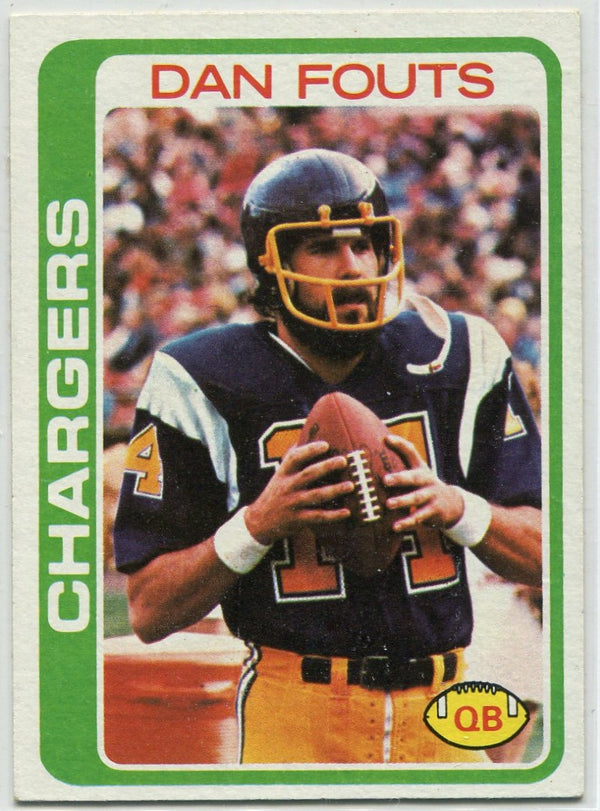 Dan Fouts 1978 Topps Card #499