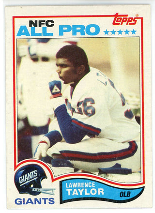 Lawrence Taylor 1982 Topps NFC All Pro Card #434