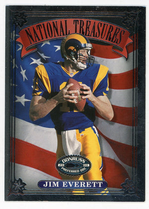 Jim Everett 2000 Donruss National Treasures #NT-26