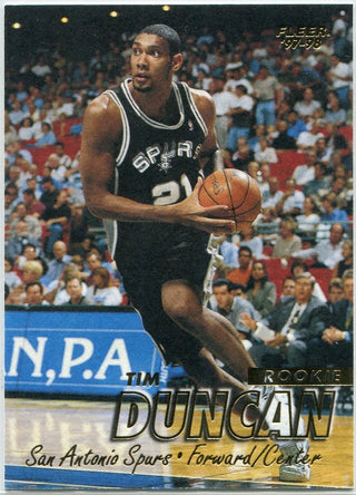 Tim Duncan 1997 - 1998 Fleer RC #201