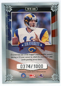 Jim Everett 2000 Donruss National Treasures #NT-26