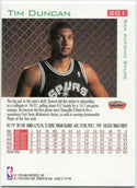 Tim Duncan 1997 - 1998 Fleer RC #201