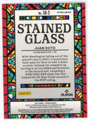 Juan Soto 2022 Panini Prizm Stained Glass #SG-2