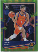 Devin Booker 2020 - 2021 Panini Donruss Optic Lime Green Prizm Card #122 57/149
