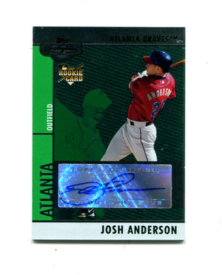 Josh Anderson 2008 Topps Co-Signers Autographed Rookie Card #107 026/200