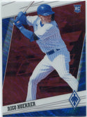 Nico Hoerner 2020 Panini Chronicles Phoenix Ruby Wave Prizm RC #18 77/199
