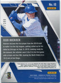 Nico Hoerner 2020 Panini Chronicles Phoenix Ruby Wave Prizm RC #18 77/199