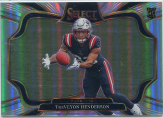 TreVeyon Henderson 2025 Panini Select Field Level Silver Prizm RC #478