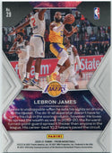 Lebron James 2020 - 2021 Panini Prizm Fireworks Card #29