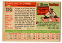 Jim Owens 1955 Topps #202 Card