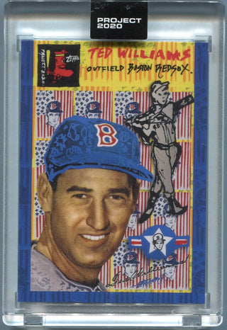 Ted Williams Topps Project 2020 Card #345