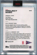 Ted Williams Topps Project 2020 Card #345