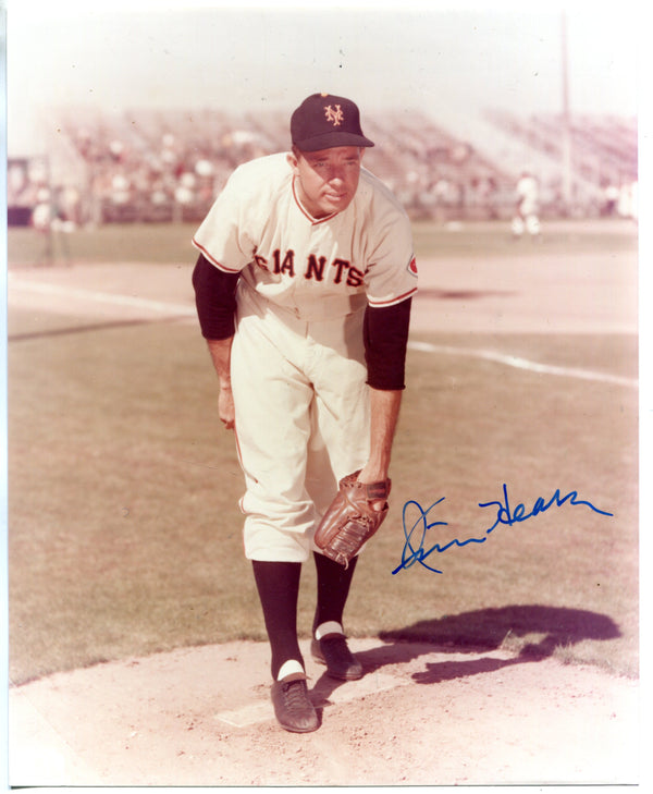 Jim Hearn Autographed / Signed Baseball 8x10 Photo