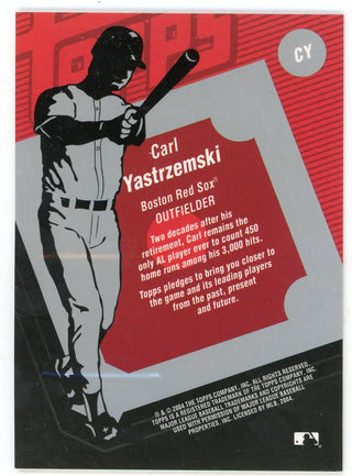 Carl Yastrzemski 2004 Topps Patch Relic #CY