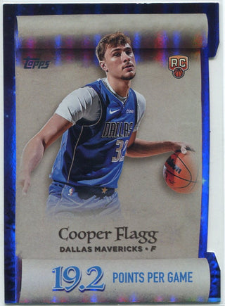 Cooper Flagg 2025 - 2026 Topps Making The Nice List RC #ML-1