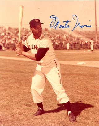 Monte Irvin Autographed 8x10 Photo