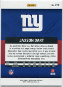 Jaxson Dart 2025 Panini Revolution RC #219