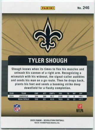 Tyler Shough 2025 Panini Revolution RC #246