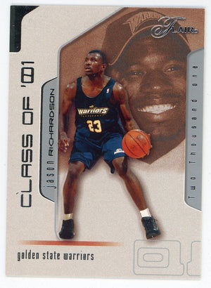 Jason Richardson 2001 Fleer Class of '01 #106