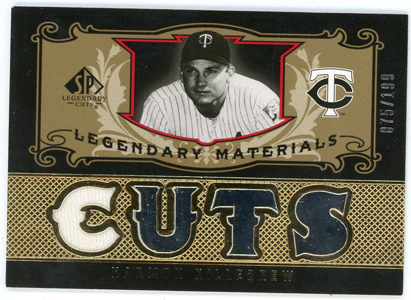 Harmon Killebrew 2007 Upper Deck SP Legendary Cuts Jersey Card