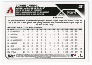 Corbin Carrol 2023 Tops Series Two #401 Card