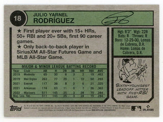 Julio Rodriguez 2023 Topps Heritage #18 Card